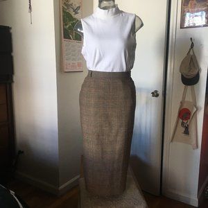 Vintage houndstooth pencil skirt size 6